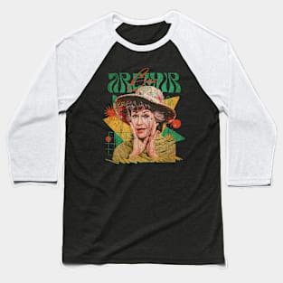 VINTAGE POP RETRO -Bea Arthur WOman-  STYLE 70S Baseball T-Shirt